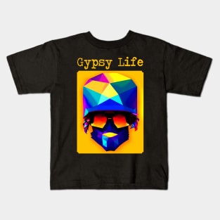 GYPSY LIFE NEON COLOR Kids T-Shirt